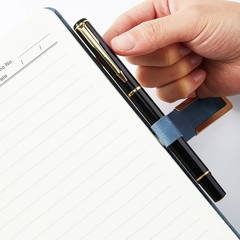 Hardcover Notebook With Pen Holder factory